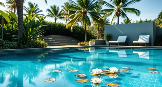 poolside calming sound design