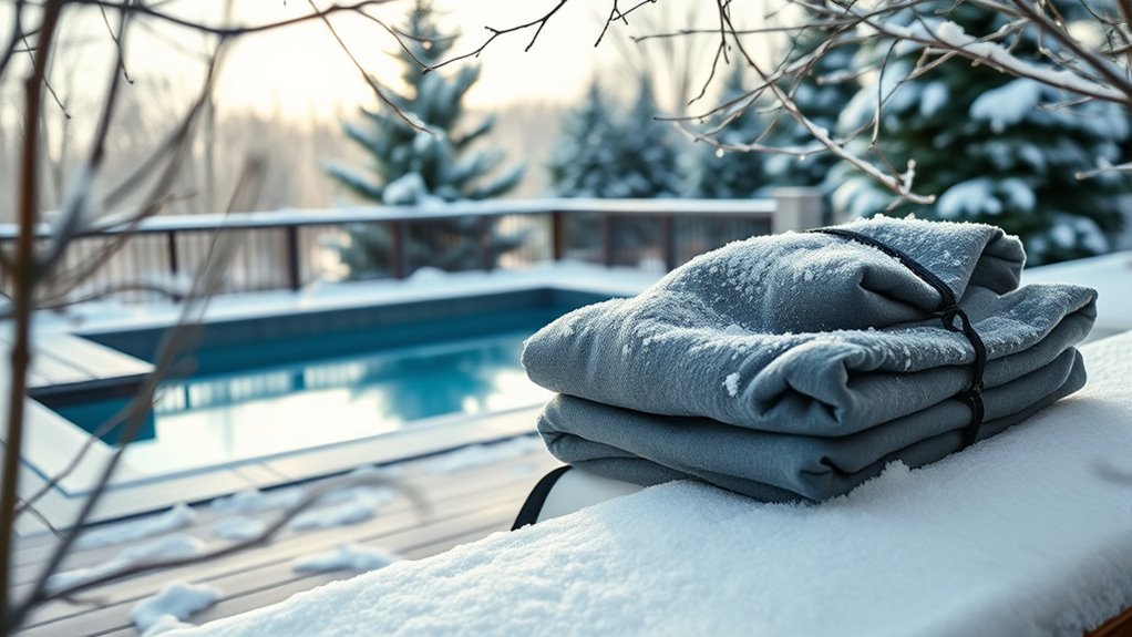 preparing outdoor pool for winter