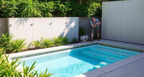 reducing swim spa noise