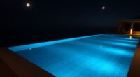 safe nighttime pool illumination