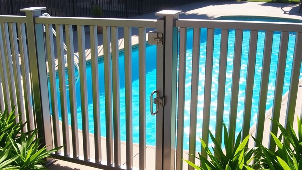 secure durable automatic fencing