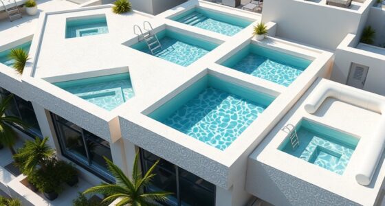 small pools townhomes access