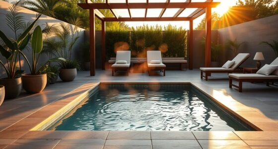 spa and small pool integration