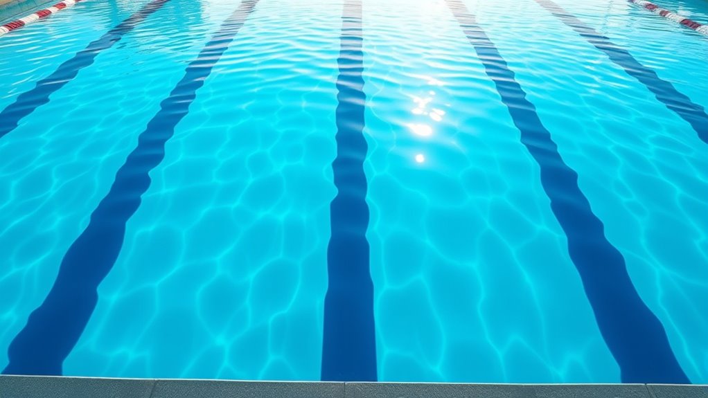 standard lap pool specifications