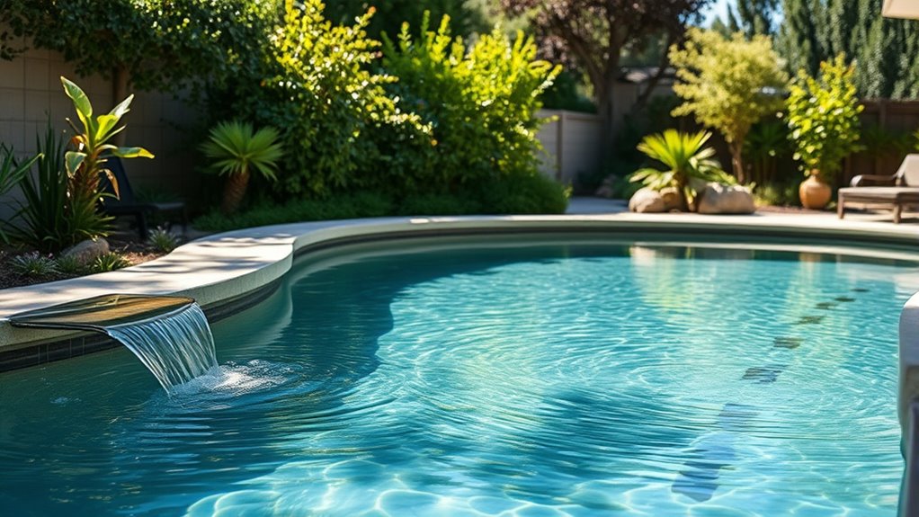 subtle small pond accents