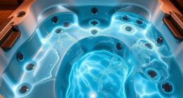 swim spa hydrotherapy features