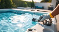 swim spa water troubleshooting