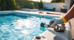 swim spa water troubleshooting