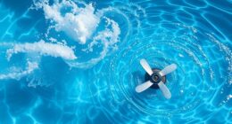 swim spas generate flow
