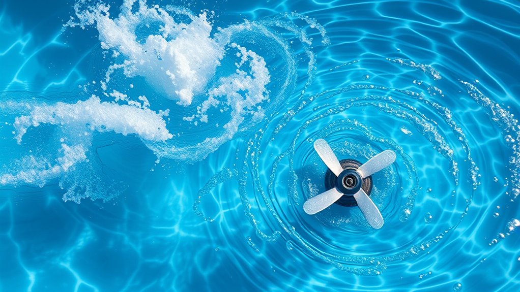 swim spas generate flow