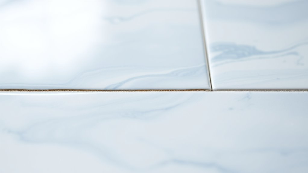 tile material size maintenance