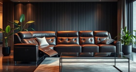 top power reclining sofas