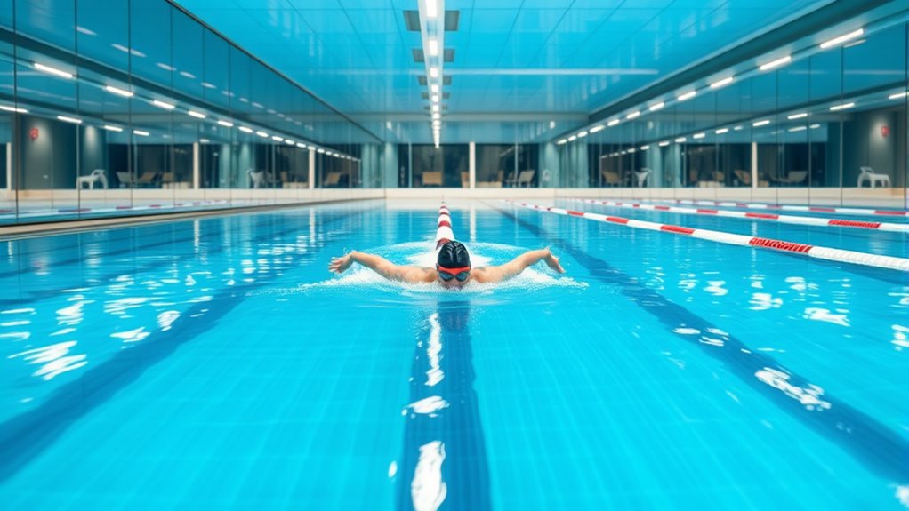 visual feedback improves swimming