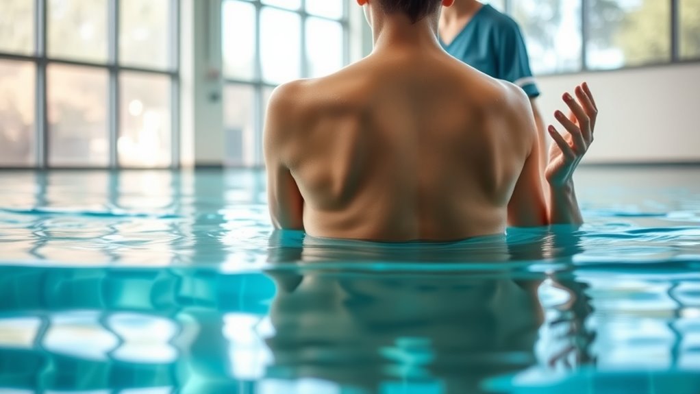 water therapy alleviates back pain
