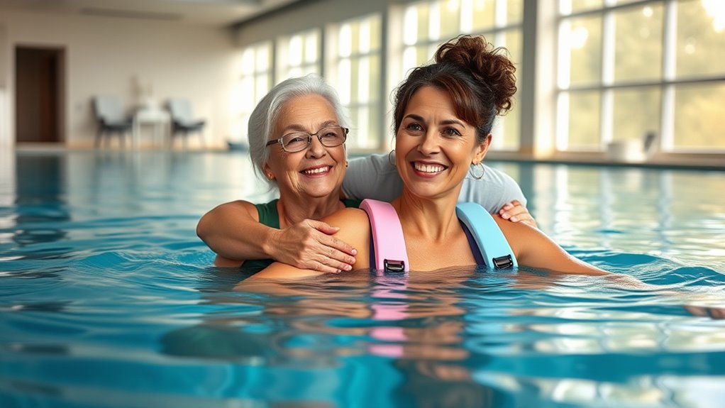 water therapy reduces ms symptoms