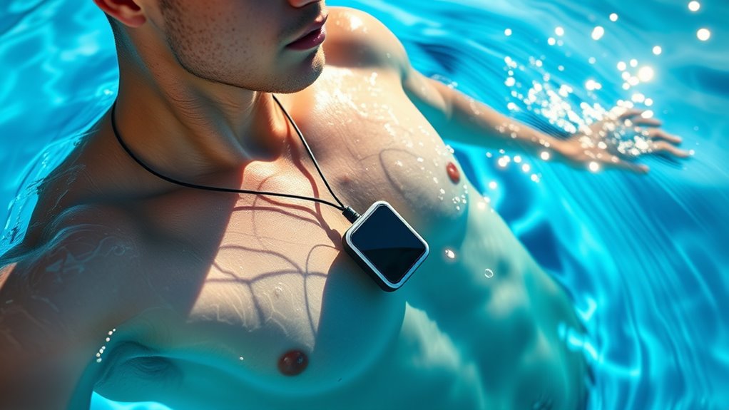 waterproof heart rate monitoring