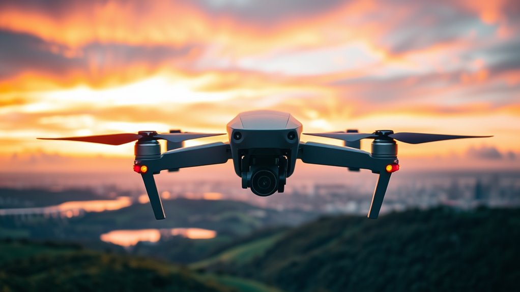 camera quality flight range