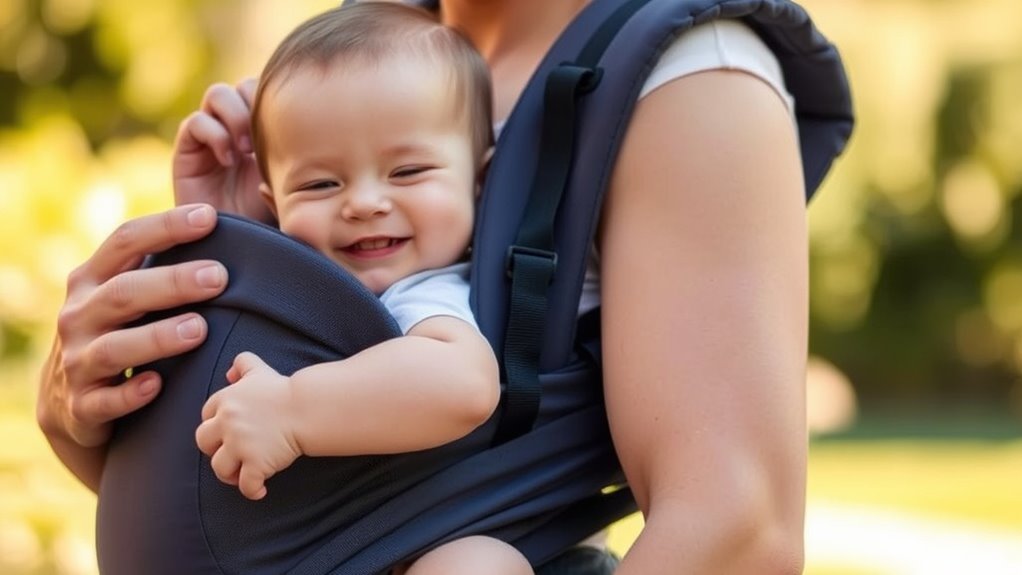 choosing comfortable baby carriers