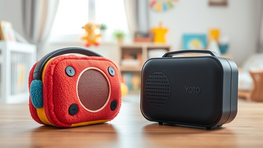 comparison of children s audio devices