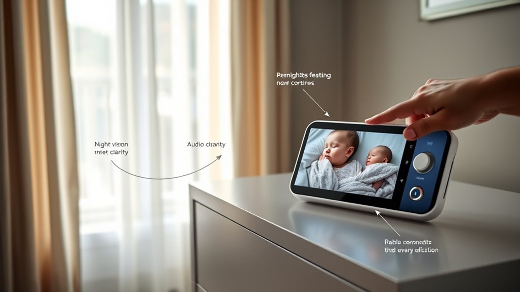 essential baby monitor features