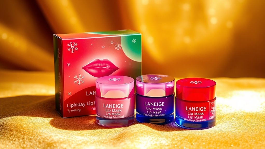 festive hydrating lip sets