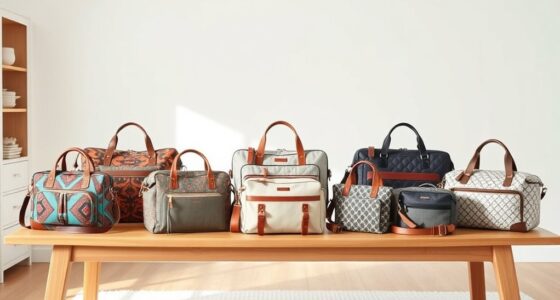 stylish functional diaper bags