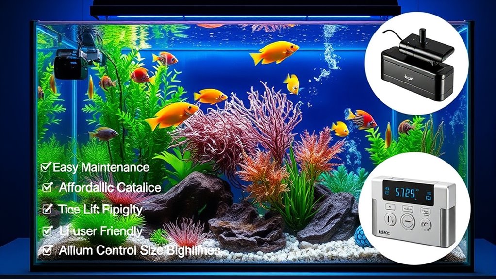 tank size filtration maintenance