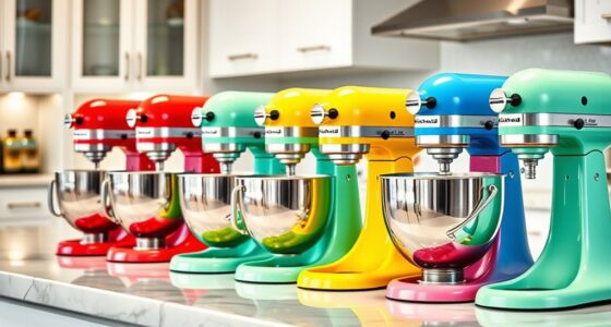 top 2025 kitchenaid mixer colors