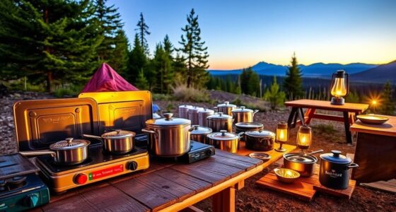 top camping stove sets