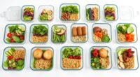 top glass meal storage