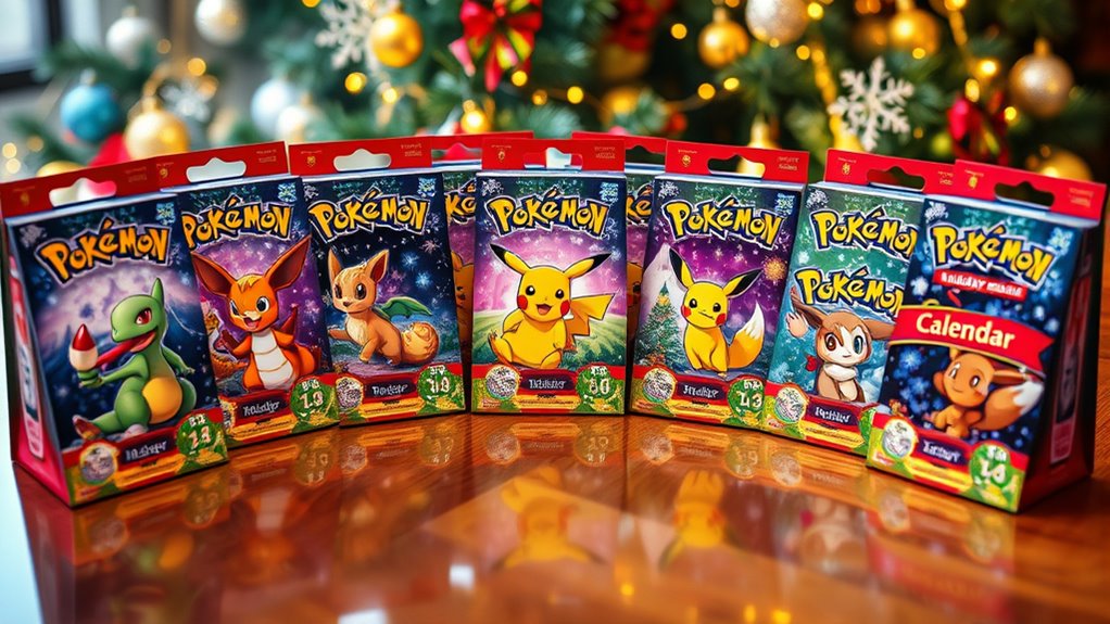 top pok mon tcg calendars