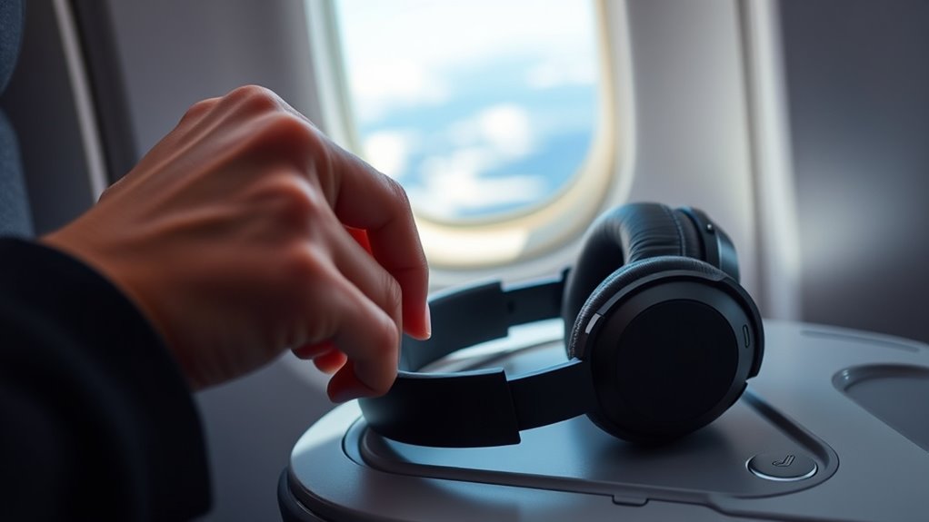 travel noise canceling considerations