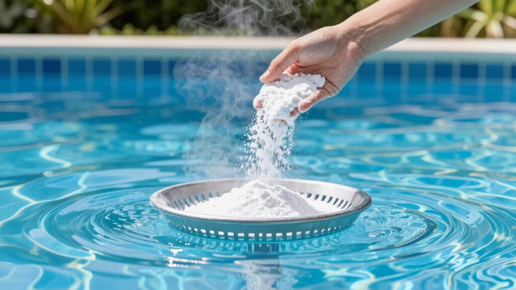 add de carefully into filter