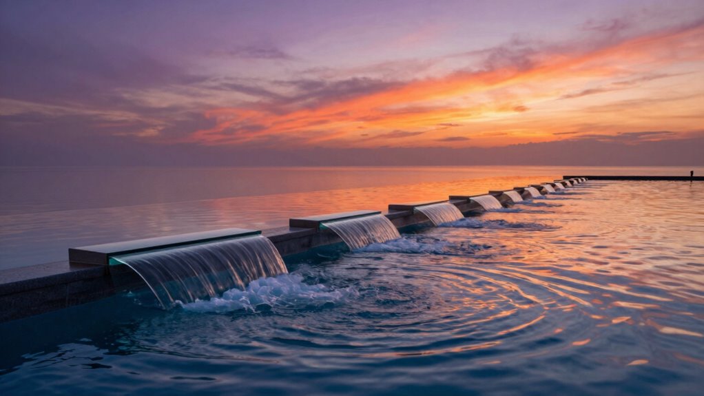 adjust flow for quieter spill