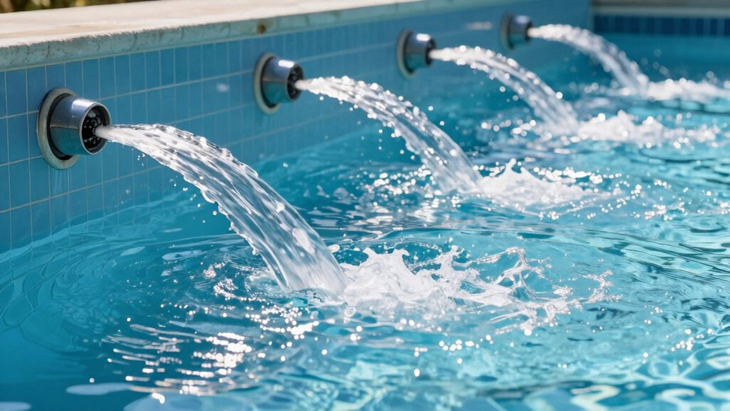 adjust pool return jets effectively