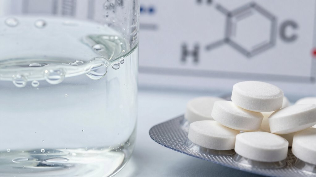 chlorine reactions stabilize ph