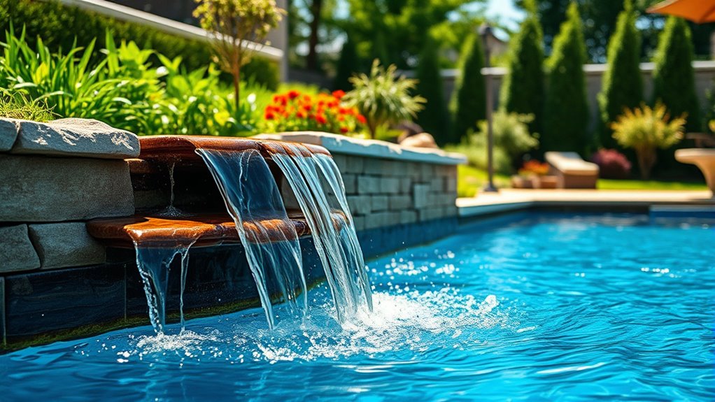 choosing durable functional waterfall spillways