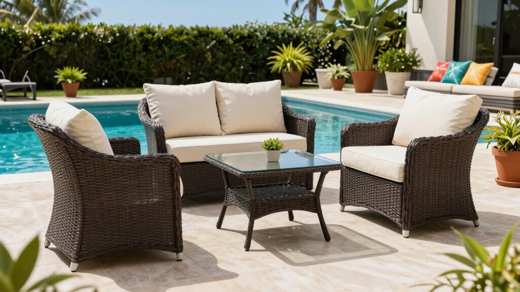 choosing durable outdoor wicker