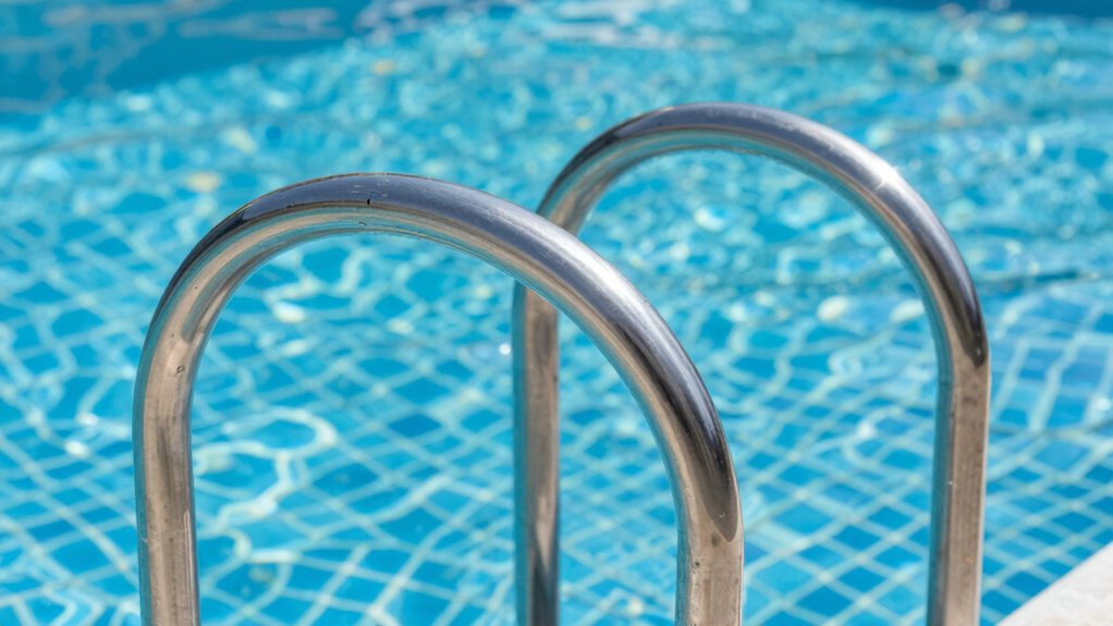 choosing durable stainless steel pool handrails