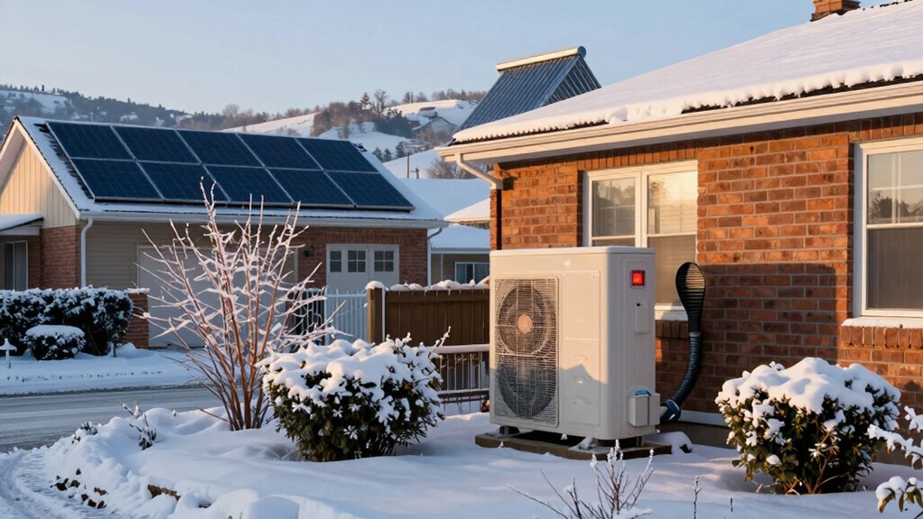 climate dependent heating system performance