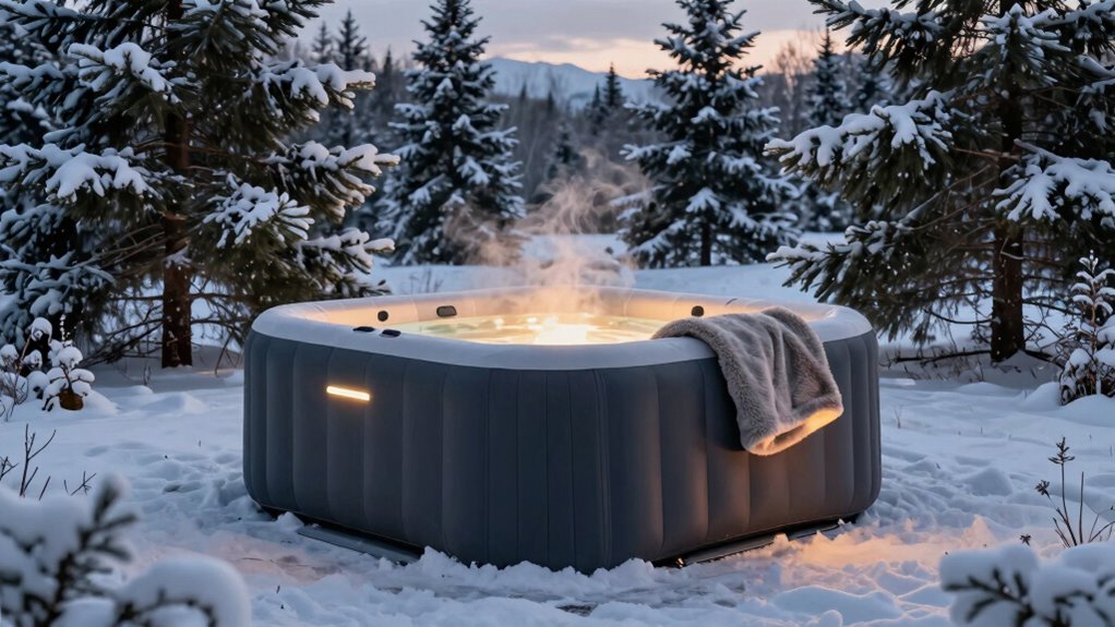 cold climate hot tub essentials