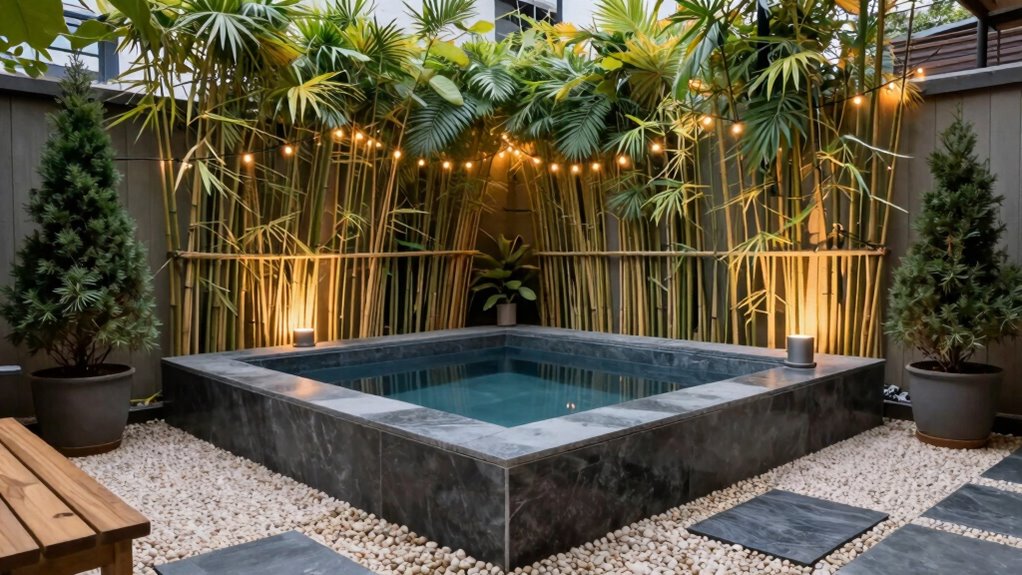 create a private tranquil retreat