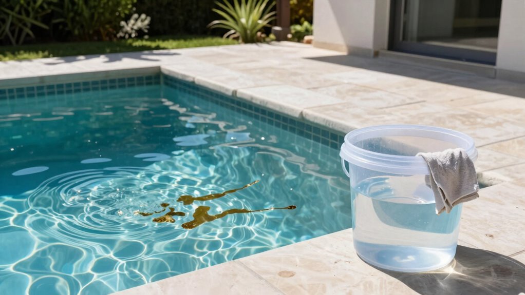 detecting pool water loss