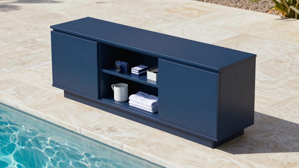 durable integrated waterproof storage