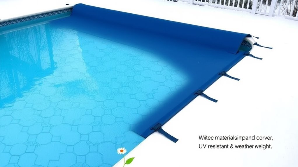 durable weather resistant pool cover
