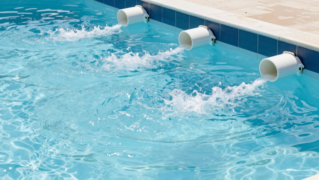 efficient pool circulation system