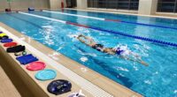 efficient short duration swim sets