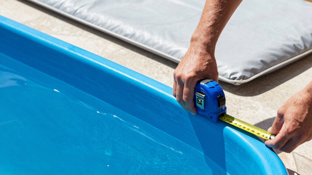 ensure proper cover overhang