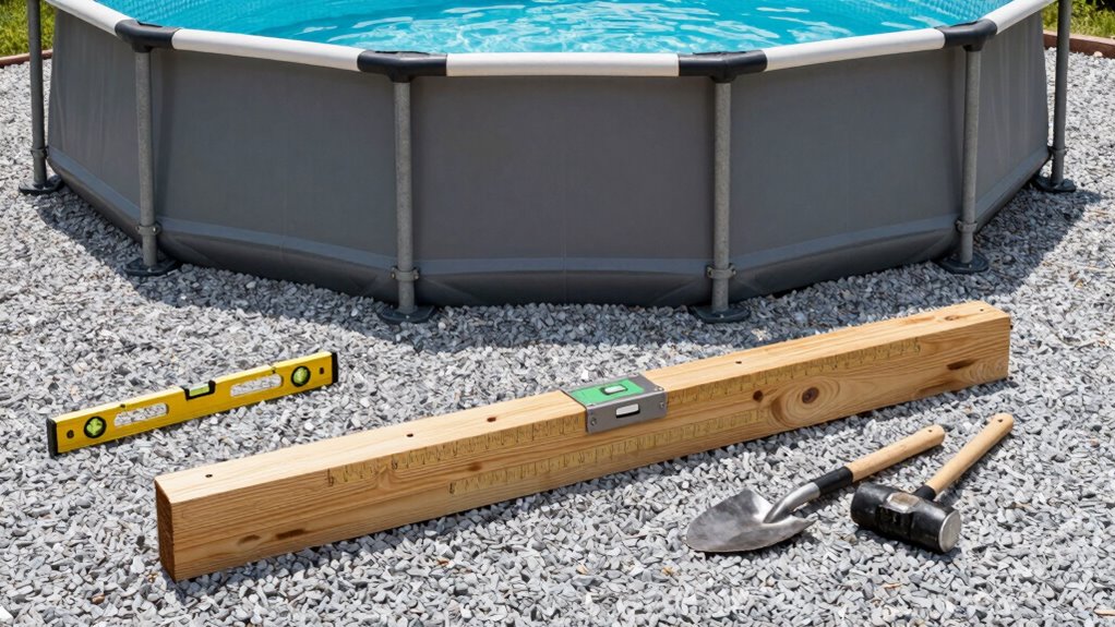 essential pool leveling tools