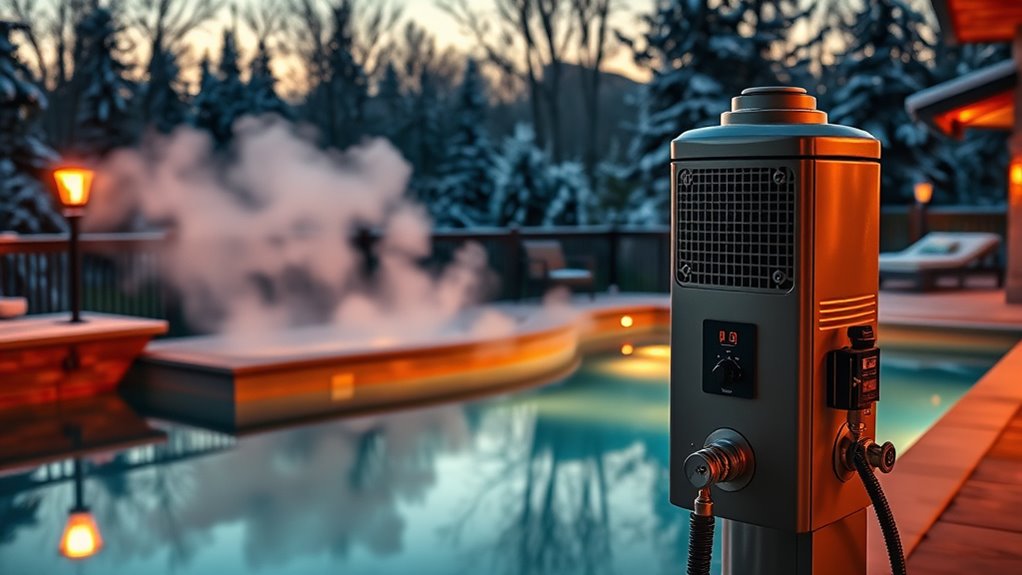 gas pool heater considerations